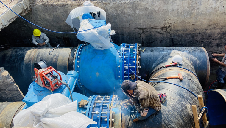 濟南XX兩庫聯通工程